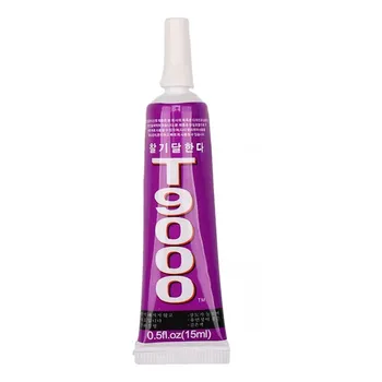 

1Pcs 15ml T9000 Transparent Liquid Glue More Powerful Epoxy Resin Adhesive Sealant Handset Touch Screen Repair Tool T9000