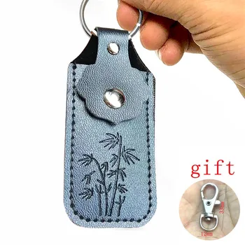 

Ingelon Universal USB Flash Leather Case Carry pocket bag leather with key ring for usb flash drive pendrive Dropshipping