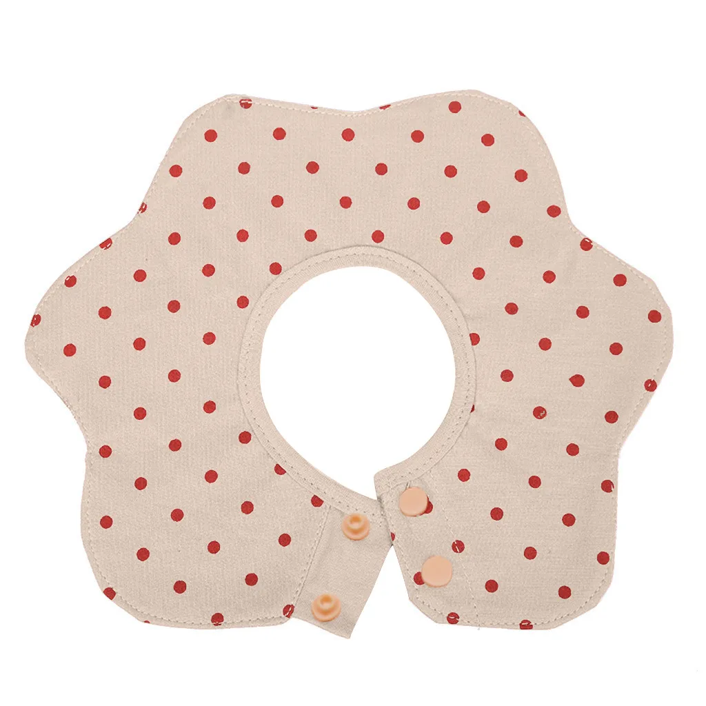 1PCS Flowers Newborn Baby Bibs Soft 360 Degree Rotating 4 Bibs Saliva Towel силиконовый нагрудник силиконовый нагрудник - Цвет: F