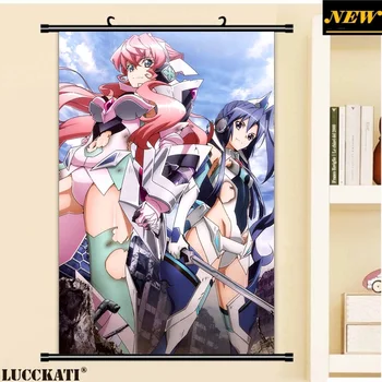 

LUCCKATI Senki Zesshou Symphogear disc cover gun sword weapon bikini loli cartoon anime art wall scroll poster canvas painting