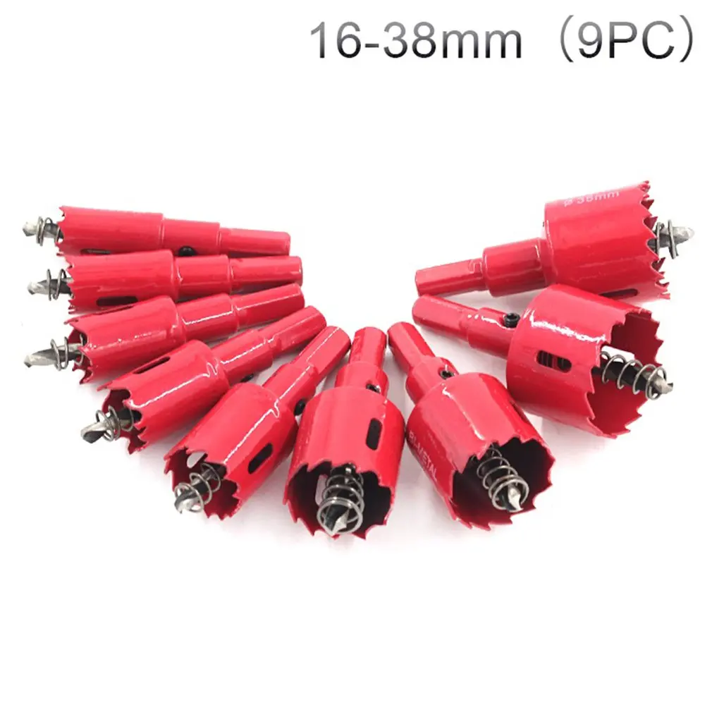 

Tile Glass Brick Wall Wood Hole Opener Multi-functional Carbide Material Durable Bimetal Hole Opener Set