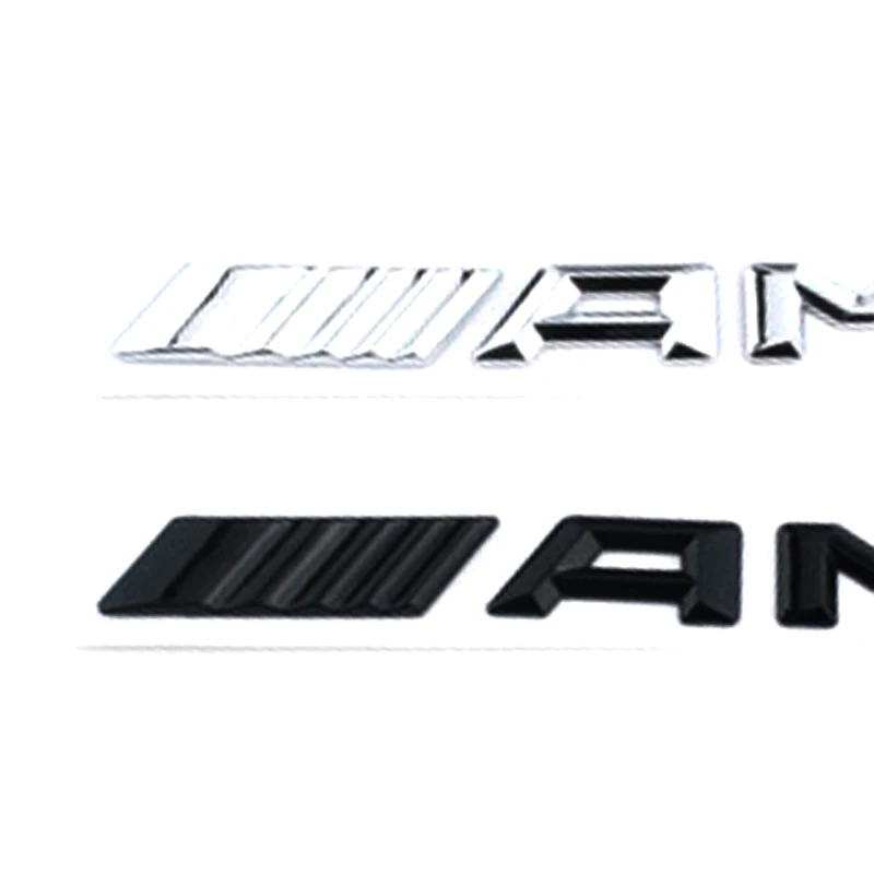 

ABS Car Stickers Car Logo Badge Decals for Mercedes-Benz C-Class E-Class S-Class C63 AMG Car Modification Parts