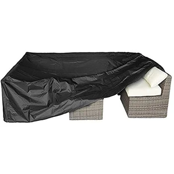 

General Size Oxford Cloth Furniture Dustproof Cover For Rattan Table Chair Sofa Waterproof Rain Garden Patio Protective Cover