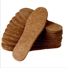 1 пара, зимние, толстые, мягкие, теплые, плюшевые, дышащие, для мужчин и женщин, впитывающие пот стельки для обуви, унисекс, ватные диски, шерстяной войлок