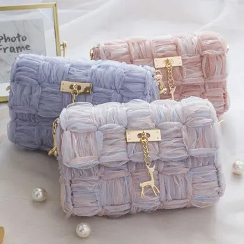 

2020 new women's bag Flap Chains Fashion Solid Hasp Shoulder Bags luxury handbags women bags designer Euro-America style