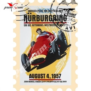

Fridge magnet souvenir Grand Prix Репринт винтажного постера