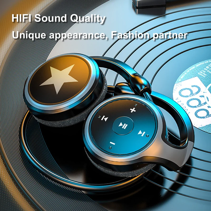 

Exercise Bluetooth Headphones A23 Running Ear Plug Card Wireless Listening 8D MP3 Sound Song Player
