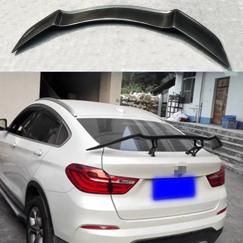 Карбоновый спойлер заднего багажника крыла автомобиля украшения пригодный для