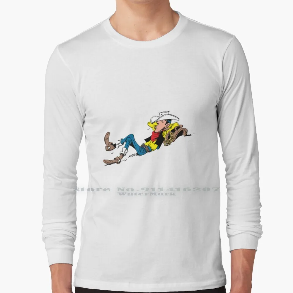 Maglietta A Maniche Lunghe Lucky Luca Lucky Luca Funny Old Relax