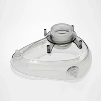 Adult Silica Mask Medical Oxygen Mask Neonatal Anesthesia Mask Simple Respiratory Apparatus Reusable 1