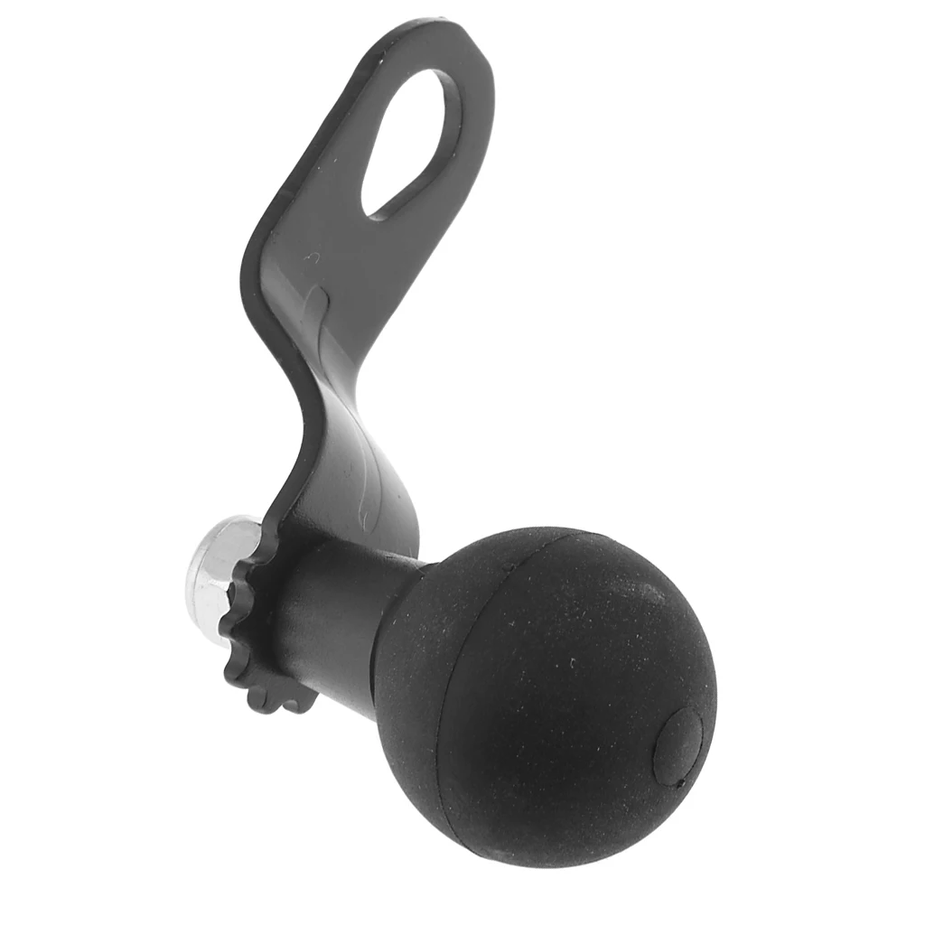 Stainless Steel 1'' Ball Arm Adapter for Motorcycle Rearview Mirror Fit 10mm Tube