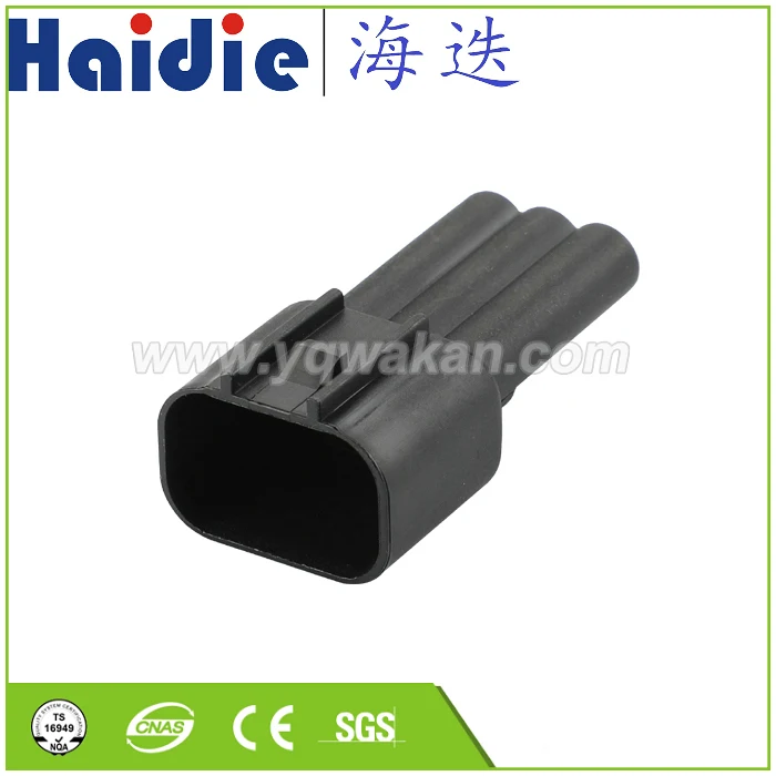 Free shipping 5sets 3pin male auto electric wire harness waterproof plastic plug connector HD0388F-1.5-11 | Обустройство дома