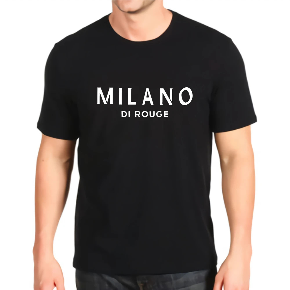 new fashion printed Tshirt milano shirt 