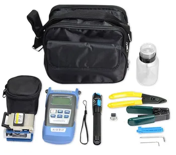 

cable tool kit with Optical Power Meter High quality fiber optic equipment for FTTH FTTB FTTX Network