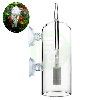

Aquarium CO2 Glass Diffuser Air Stone Oxygen Aeration Device For Aquarium Fish Tank Oxygen Pump Accessory