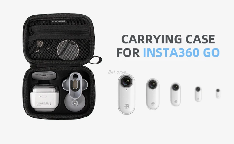 

Storage Bag Portable Handheld for Insta360 Go Mini Handbag Carrying Case Hard Shell Protective Box for Insta 360 Go Accessories