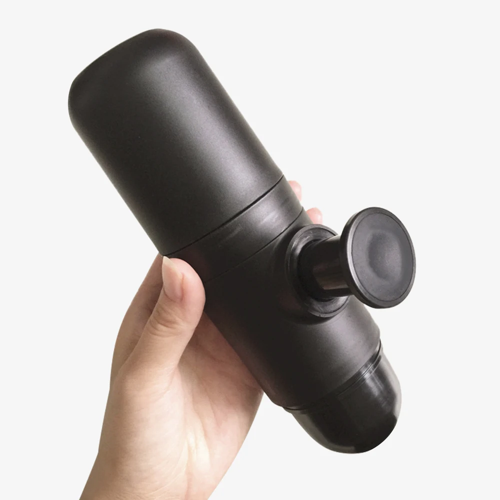 Mini Portable Machine Manual Coffee Maker Handheld Pressure Machine Pressing Cup For Home Travel 70ml 19.6x5.8x5.5cm