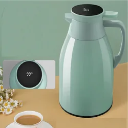 Large Capacity Glass Liner Insulation Pot Vacuum Flasks Kettle Super Long Thermal Hot Water Thermos Home Coffee Insulation Jug