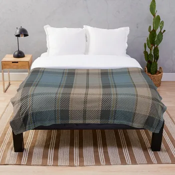 

Morag Tartan Throw Blanket Soft Sherpa Blanket Bed Sheet Single Knee Blanket Office Nap Blanket