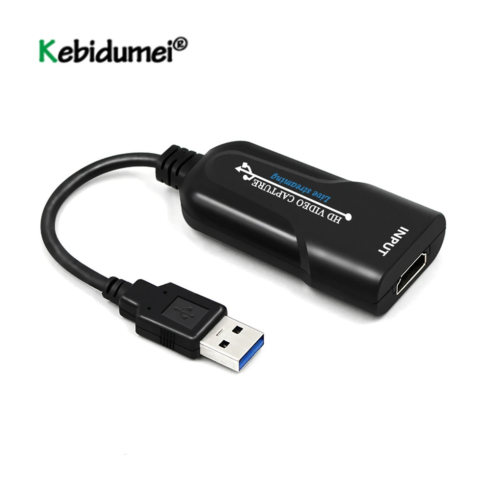 Устройство видеозахвата USB портативное HDMI 3 0 для PS4 DVD камеры потоковой трансляции