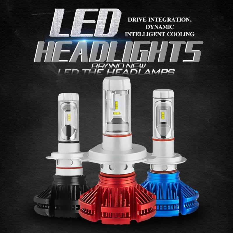 

2PCS Car headlight Mini Lamp H7 LED Bulbs H4 LED H1 H3 H11 880 881Headlamps Kit 9005 9006 9012For Auto 12V LED Lamp 50W 6500LM
