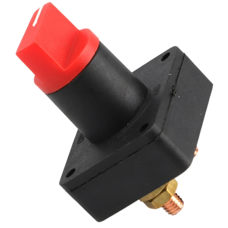 Bopfimer 12V 300A Battery Power Disconnect Battery Switch Rotary Isolator Kill on Off Switch for RV Boat Car Truck Auto Yacht 