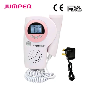 

JUMPER LCD Screen Fetal Doppler Baby Sound Portable Fetal Heart Monitor Household Health CE FDA Approved JPD-100A