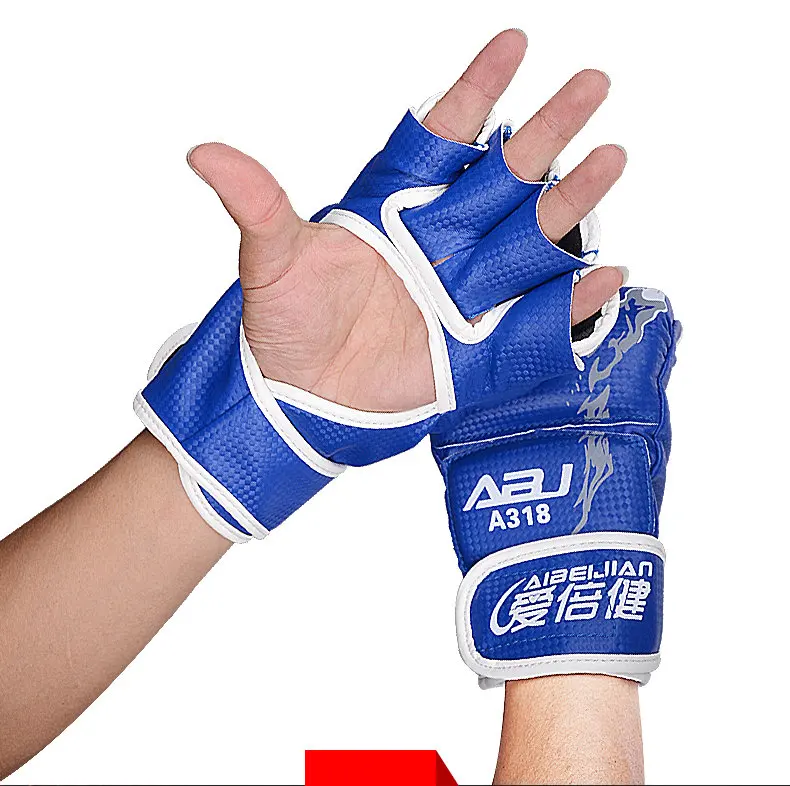 Боксерские перчатки для взрослых, боксерские перчатки Санда, женские боксерские детские игровые мешки с песком, муай тай, тренировочные перчатки, набор из дышащего материала C