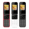 UNIWA F2720 Dual Screen Cellphone GSM Flip Phone 1.77inch 0.08MP Russian Hebrew Keyboard Button Clamshell Feature Phone 5