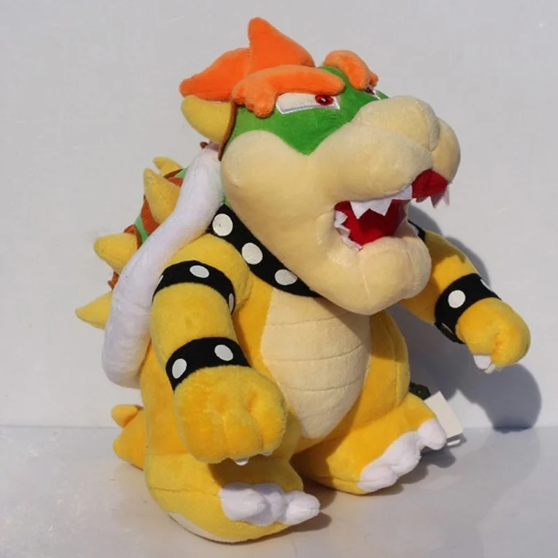 Super Mario Bros Теплозаправщик koopa Kuba Dragon Dark Bowser Мягкая Плюшевая Кукла в подарок для детей 10-11"
