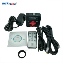 Luckyzoom 16MP цифровой микроскоп камера 1080P USB CMOS Panasonic видеокамера HDMI для стерео микроскопа адаптер WIN XP/7/8/10