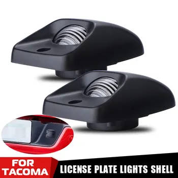 

2pcs car License Plate Lights Lamps Shell Rear Number License Plate Tail light Shell Replacement For 1995-2004 Toyota Tacoma