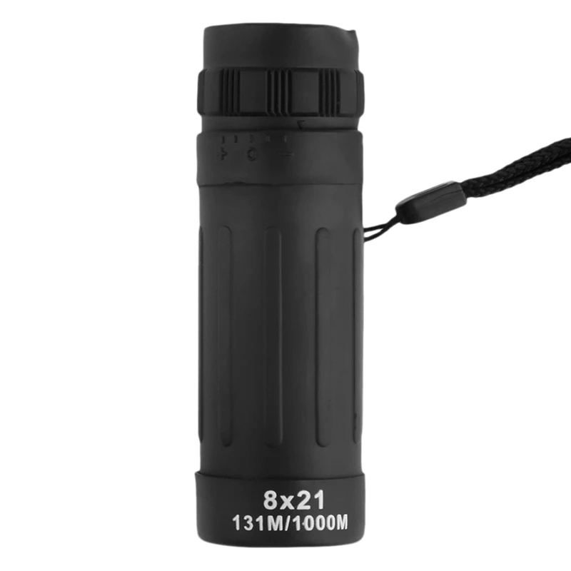 

8x21 HD Optical Monocular Waterproof Mini Portable Focus Telescope Zoomable 10X Scope