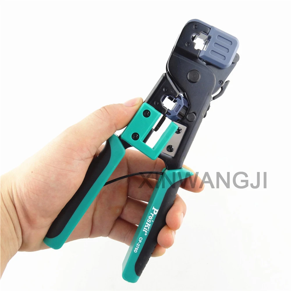 Pro'skit CP-376D 6 P/8 P обжимные плоскогубцы портативный кабель зачистки проволочная обжимка щипцы ремонт ручного инструмента кусачки для снятия изоляции