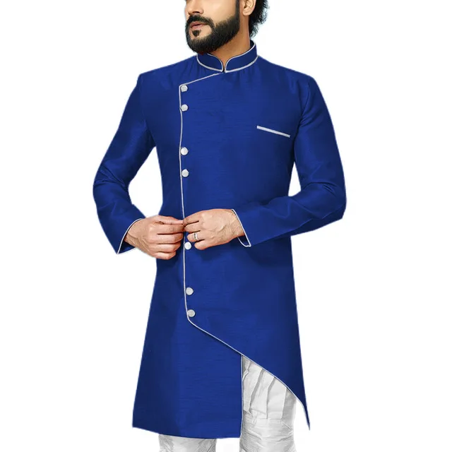 Wedding-Groom-Men-Robe-Mandarin-Collar-Mens-Indo-Western-Special-Dinner-Party-Modest-Coat-Contrast-Color.jpg_640x640 (11)