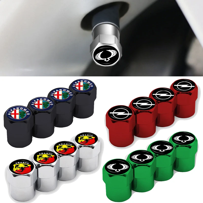 4pcs Car Tire Valve Cover Caps Auto Goods Accessories for Nissans Tiida Sylphy Teana Note X-trail 1 2 T32 Serena Almera Qashqai |