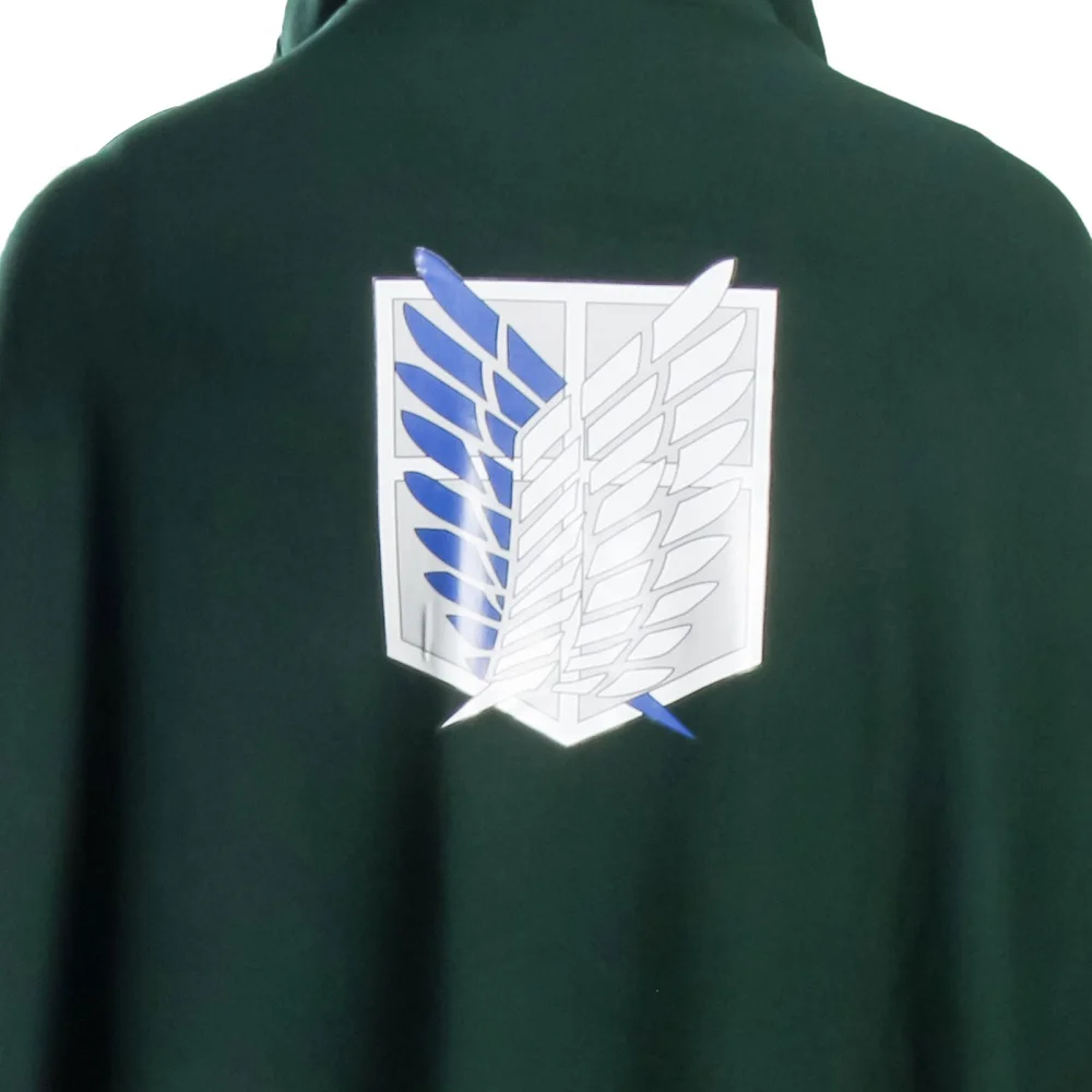 for Attack on Titan Cosplay Cloak for Adults High Quality Short Long Type Mantle Halloween Party Accessories Gifts (1)