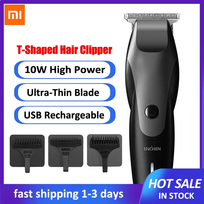 Цена XIAOMI Mijia men ENCHEN usb зарядка триммер для волос триммер для бороды электробритва машинка для стрижки волос Т образная головка машинка для стрижки...