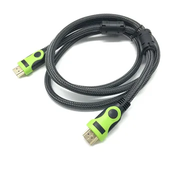 

HDMI to HDMI Cable 3D 2.0K Male-Male High Premium Gold-plated HDMI Adapter for Tablet HDTV Camera PC color green