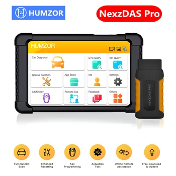 

[ In stock ] Humzor NexzDAS Pro Bluetooth with 10inch Tablet Full System Auto Diagnostic Tool US/EU/UK Standard