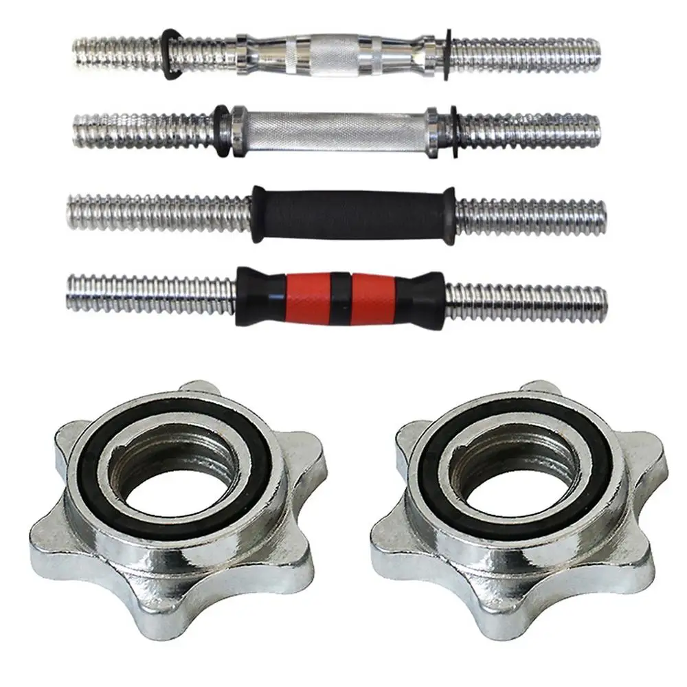 2pcs Standard Barbel Spin Lock Dumbbell Bar Nut Rod Locking Collar