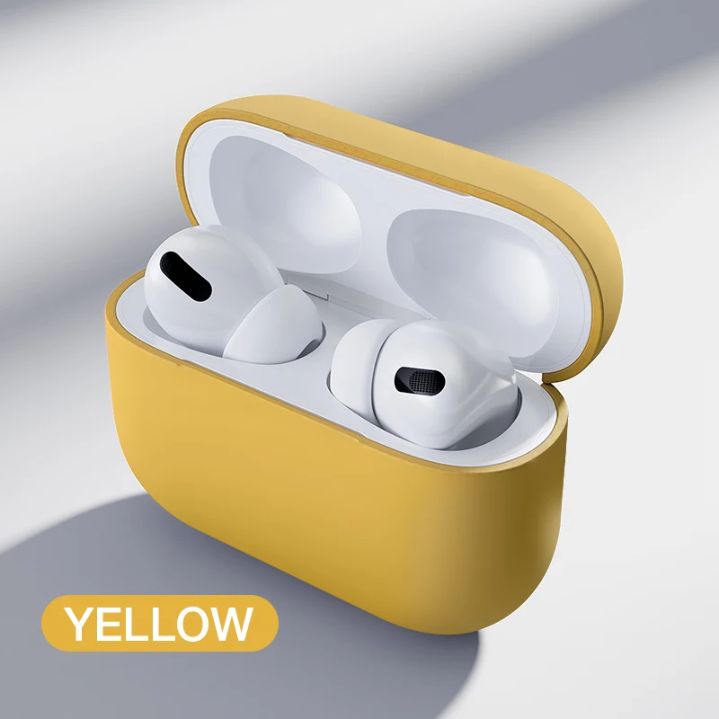 Силиконовый чехол для Airpods Pro милый наушников Air Pod 3 защитный беспроводных Bluetooth TWS