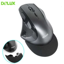 Delux M910GB беспроводная Вертикальная мышь, портативная эргономичная компьютерная мышь Mause, 9 кнопок, Оптическая USB мышь для Xiaomi, ноутбука, ПК, ноутбука