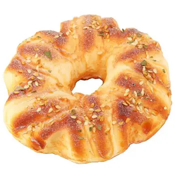 

Artificial Bread Creative Round Sesame Fake Bread Dessert Prop Food Display Prop