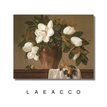 

Laecacco Flowers Impressionism Wall Picture Posters Print Canvas Painting Calligraphy Decor Picture for Living Room Home Decor