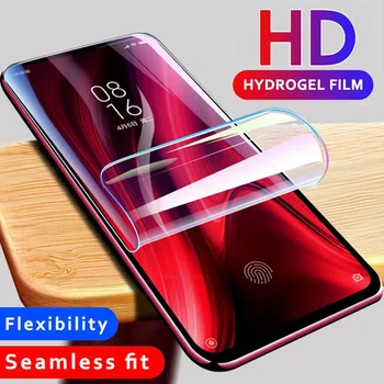 Перейти на Алиэкспресс и купить 10D мягкая Гидрогелевая пленка для Realme X2 5 F11 Pro XT C2 полное покрытие защита переднего экрана для OPPO Reno 2 A9 2020 A5S A3S не стекло