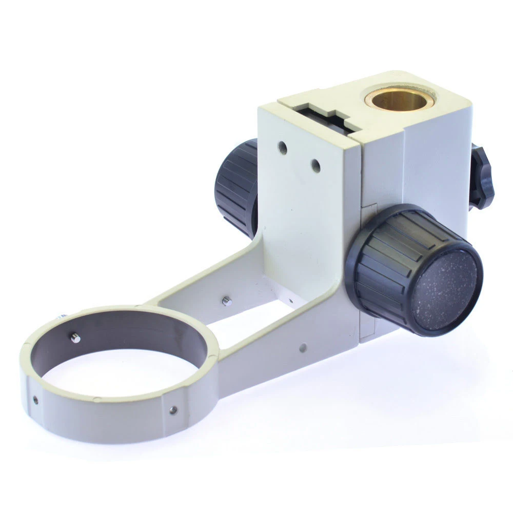 

Stereo Focusing Holder Microscope Heavy Gear Ring Adjustable 76mm Stereo Microscope Lens Stand Gear Ring Holder Mount Arm