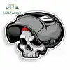 EARLFAMILY 13cm x 10.4cm for Skull Welder Wearing Helmet Car Stickers Bumper Trunk Truck Graphics Windshield Camper JDM Decal ► Photo 1/4