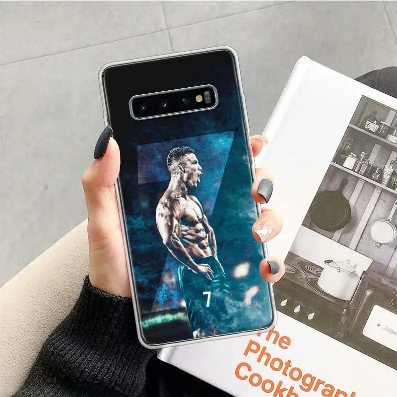 TR054-2 Чехол с изображением Криштиану Роналду CR7 чехол для samsung Galaxy A10 A20E A30 A40 A70 M30S A50S A6 A7 A8 A9 плюс мягкий чехол для мобильного телефона чехол Coque - Цвет: TR054-2