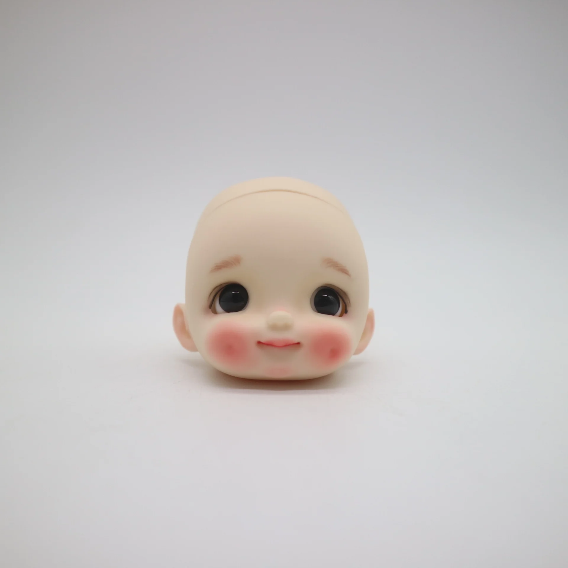 Sto dolls 3,0 Dimples кукла голова Кастомизация 1/8 BJD куклы Ob голова DIY Ob 11 голова куклы - Цвет: Head with make up